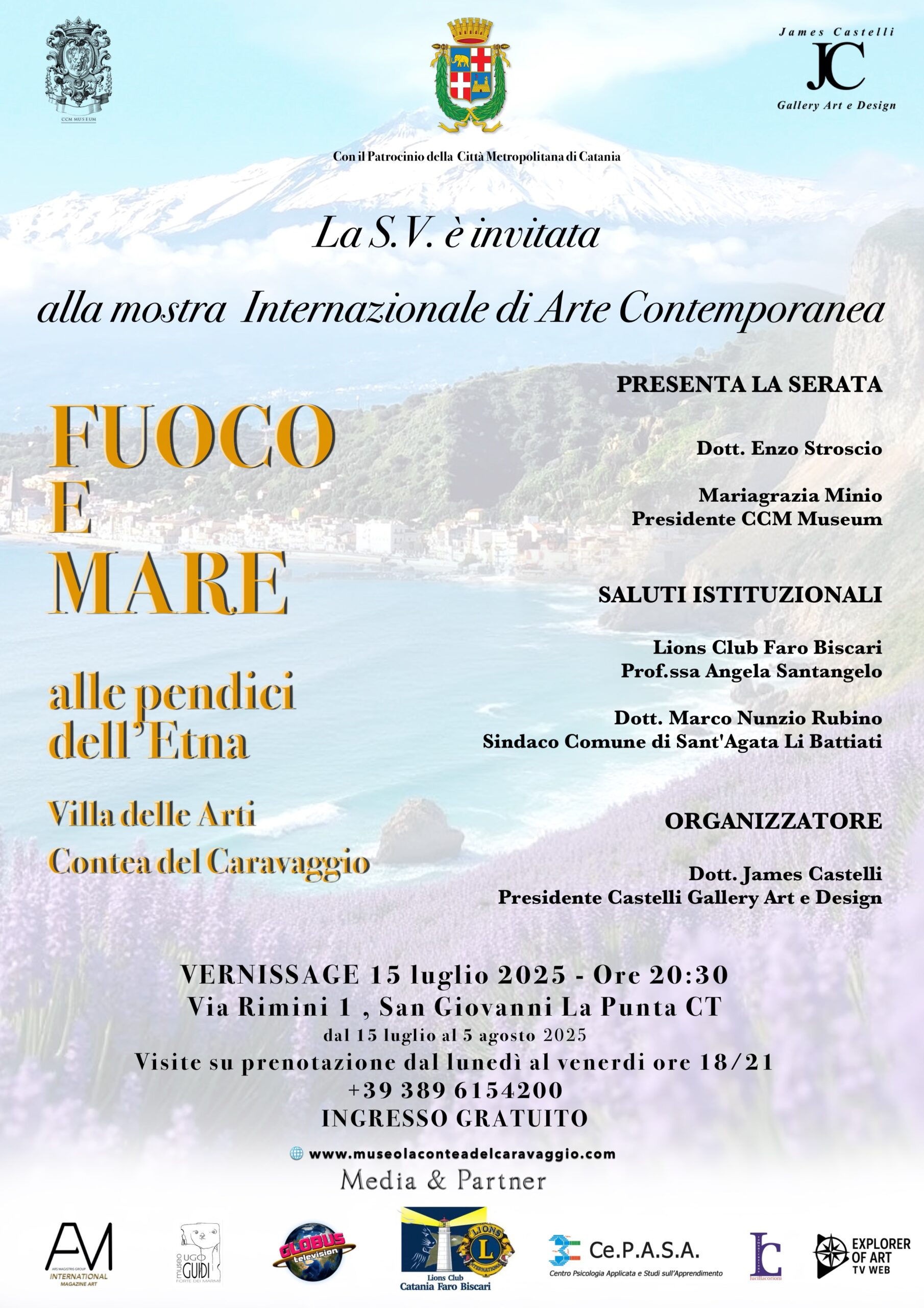 FUOCO E MARE Mostra Internazionale di Arte Contemporanea